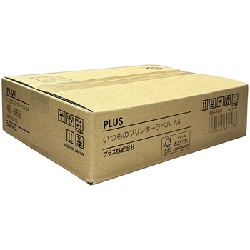 ME-554S(48868) �����̃��x�� ���[�E�ē��p PLUS(�v���X)[����] ���ʎ� 4��(2��~2�i) �V�[�g�T�C�YA4 31527667