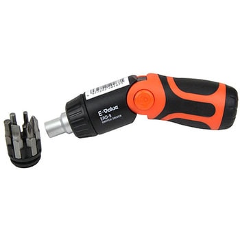 藤原産業 E-Value スイッチ ドライバー 7in1 ERD-9 ラチェット機構搭載 ビット内蔵 | イーバリュー(E-Value) スイッチドライバー 7in1 ERD-9