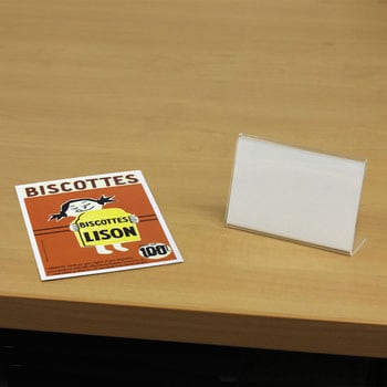 カード立て L型 PLUS(プラス)[文具]