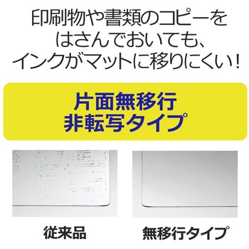 デスクマット 書庫用 下敷き付き 光沢 PLUS(プラス)[文具]