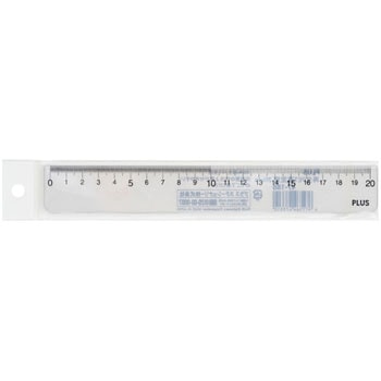 直定規 再生PET PLUS(プラス)[文具]
