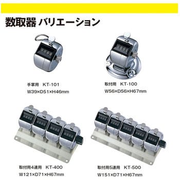 KT-101(30899) 数取器 1個 プラス(文具) 【通販サイトMonotaRO】