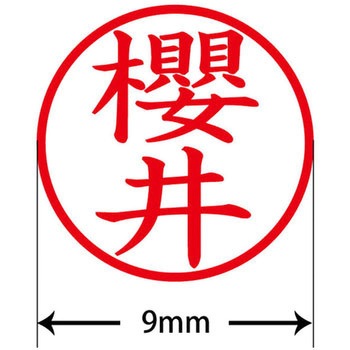 ネームキューブ ネーム印 印鑑 (サ) PLUS(プラス)[文具]