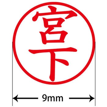 ネームキューブ ネーム印 印鑑 (ミ) PLUS(プラス)[文具]