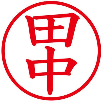 ネームキューブ ネーム印 印鑑 (タ) プラス(文具)