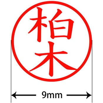 ネームキューブ ネーム印 印鑑 (カ) プラス(文具)