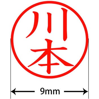 ネームキューブ ネーム印 印鑑 (カ) プラス(文具)