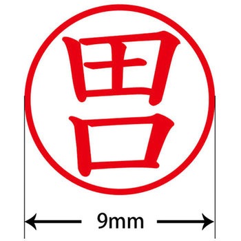 ネームキューブ ネーム印 印鑑 (タ) プラス(文具)