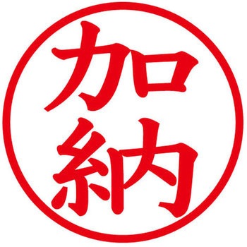 ネームキューブ ネーム印 印鑑 (カ) プラス(文具)