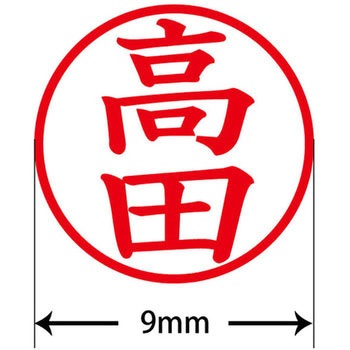 ネームキューブ ネーム印 印鑑 (タ) プラス(文具)