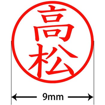 ネームキューブ ネーム印 印鑑 (タ) プラス(文具)