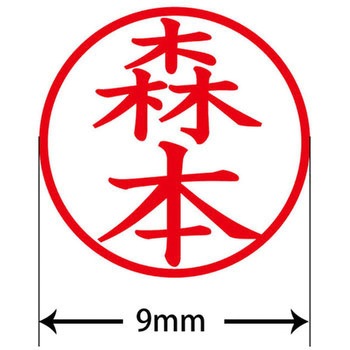 ネームキューブ ネーム印 印鑑 (モ) PLUS(プラス)[文具]