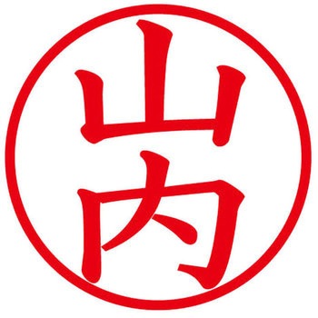ネームキューブ ネーム印 印鑑 (ヤ) PLUS(プラス)[文具]