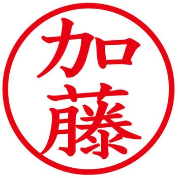 ネームキューブ ネーム印 印鑑 (カ) プラス(文具)