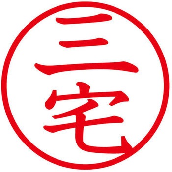 ネームキューブ ネーム印 印鑑 (ミ) PLUS(プラス)[文具]