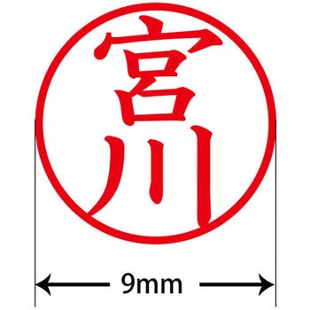 ネームキューブ ネーム印 印鑑 (ミ) PLUS(プラス)[文具]