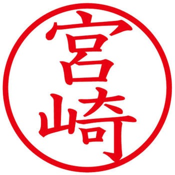 ネームキューブ ネーム印 印鑑 (ミ) PLUS(プラス)[文具]
