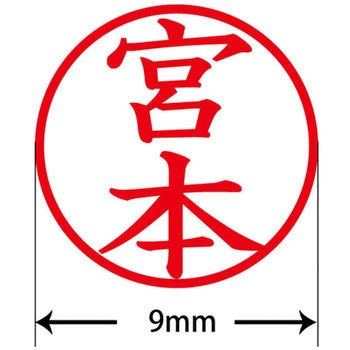 ネームキューブ ネーム印 印鑑 (ミ) PLUS(プラス)[文具]