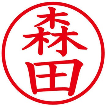 ネームキューブ ネーム印 印鑑 (モ) PLUS(プラス)[文具]