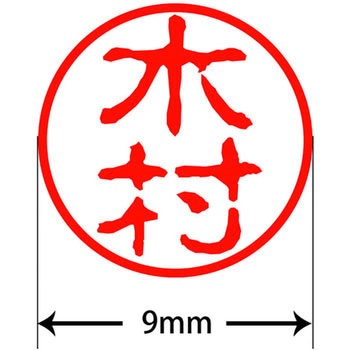 ネームキューブ ネーム印 印鑑 古印体(キ) PLUS(プラス)[文具]