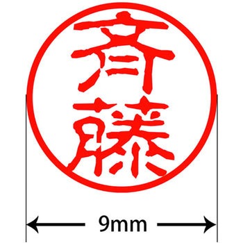 ネームキューブ ネーム印 印鑑 古印体(サ) PLUS(プラス)[文具]