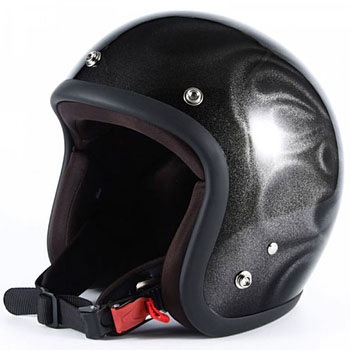 JGシリーズ 3Dフレイムス ジェットヘルメット 72JAM JET HELMET