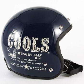 COOLSコラボモデル COOLS HUNGRY MAN 72JAM JET HELMET