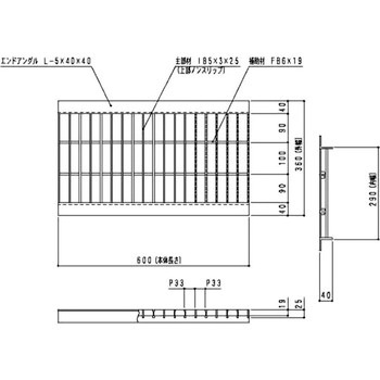 組構式グレーチング 奥岡製作所