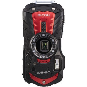 WG60 レッド 防水防塵デジタルカメラ WG-60 1個 リコー(RICOH) 【通販モノタロウ】