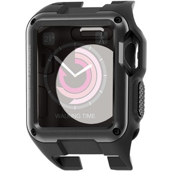 Apple Watch 38mm ZEROSHOCKケース - エレコム
