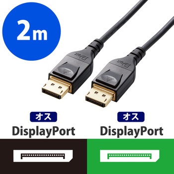 Displayportケーブル 8K 4K対応 ver1.4認証 エレコム
