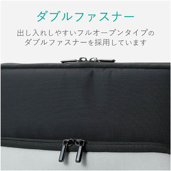 Surface Go ポーチ ネオプレン ポケット付き エレコム