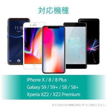 W Qa05bk ワイヤレス充電器 スマホ充電器 Iphone充電器 Qi 規格対応 卓上 5v 4a 2台同時 Acアダプタ付 置くだけ充電 エレコム 最大5 5 W W Qa05bk 1個 通販モノタロウ