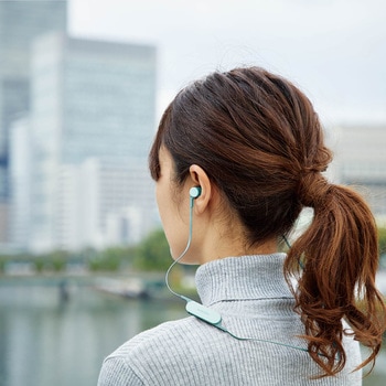 ワイヤレスイヤホン Bluetooth マイク付き FASTMUSIC bund iPhone android - エレコム