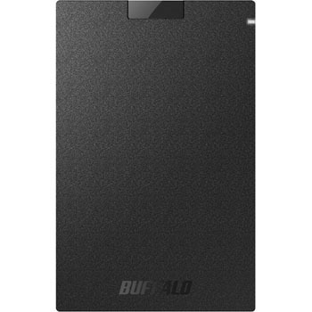 BUFFALO ポータブルSSD 960GB 未使用品 ssd-pgm960u3-b（外付け