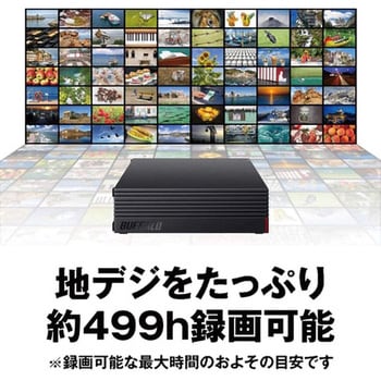 BUFFALO 外付けHDD HD-NRLD4.0U3-BA 送料込 ほぼ新品