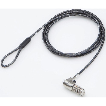 セキュリティワイヤー ダイヤル錠 MiniSaver(3×7)互換 ESL-401 セキュリティケーブル パソコン エレコム