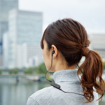 ワイヤレスイヤホン Bluetooth マイク付き FASTMUSIC bund iPhone android エレコム