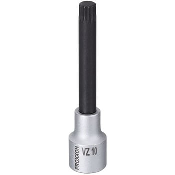 XZN(スプライン)トリプルスクエアビットソケット 1/2 ロング PROXXON(プロクソン)