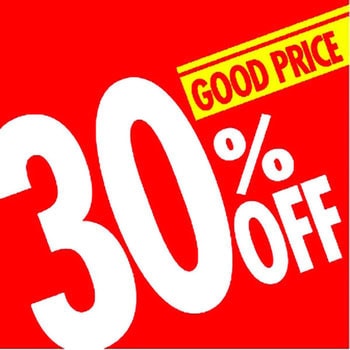 テーマポスター %OFF アルファ(販促)