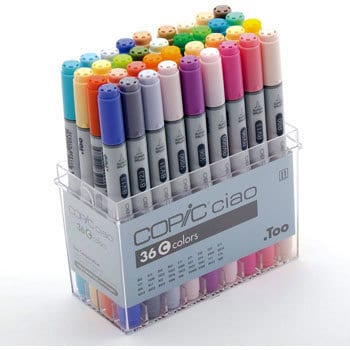 カラーペン コピックチャオ 36色セット Copic(コピック) 工作キット