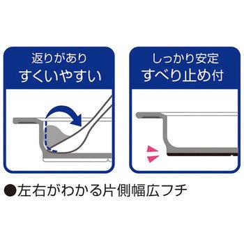 木目 すくいやすいプレート スケーター