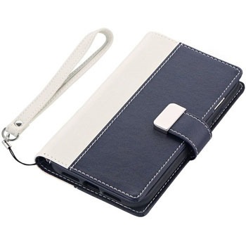 LP-IPMLBPWH iPhone XR �㎿PU���U�[�u�b�N�P�[�X�uPREMIER�v �X�^���h�@�\ �ϏՌ� LEPLUS 31704996