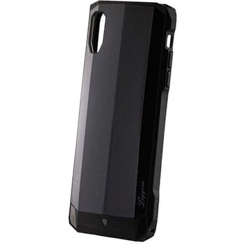 iPhone XS Max 耐衝撃ハイブリッドケース「LEGGERA」 ストラップホール付 LEPLUS