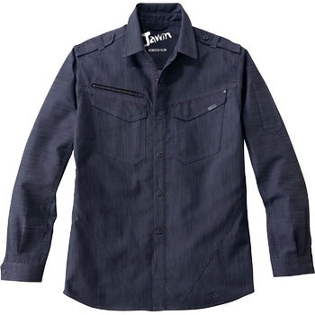 Jawin ストレッチ長袖シャツ 52604 自重堂