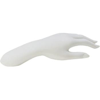 婦人ファッショングッズツール 左手先 白艶消し塗装 - サンクリエイト