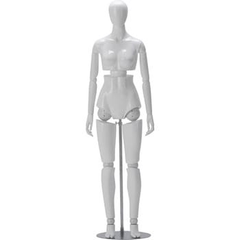 婦人ニューサンドール 白艶有り塗装 - サンクリエイト