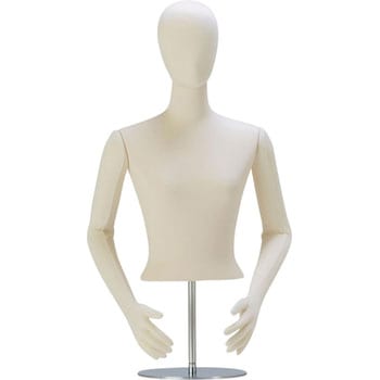 婦人卓上リーズナブルボディ 頭付 アイボリーニット布張 - サンクリエイト