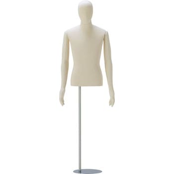 紳士リーズナブルボディ 頭付 アイボリーニット布張 サンクリエイト