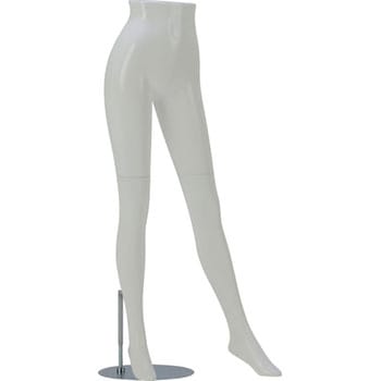 婦人パンツトルソ 白半艶簡易塗装 - サンクリエイト